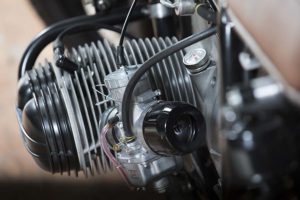 bmw silver cafe racer napoli