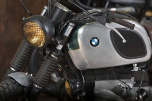 bmw silver cafe racer napoli