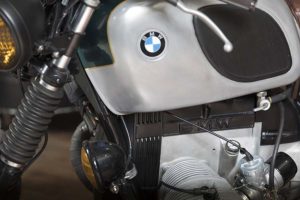 bmw silver cafe racer napoli