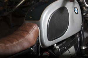 bmw silver cafe racer napoli