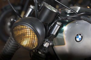 bmw silver cafe racer napoli